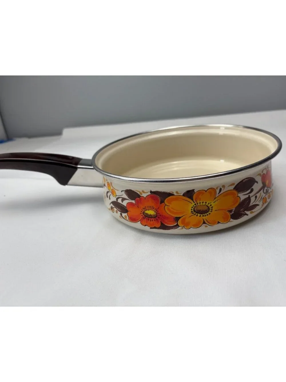 Sanko Ware Moneta Floral Enamel 8